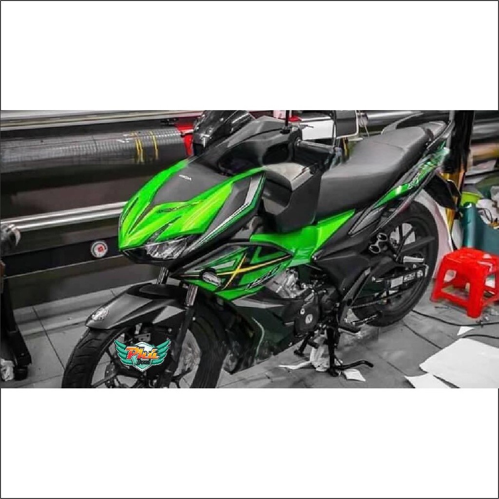 Tem Rời Winner X đen xanh lá (F)