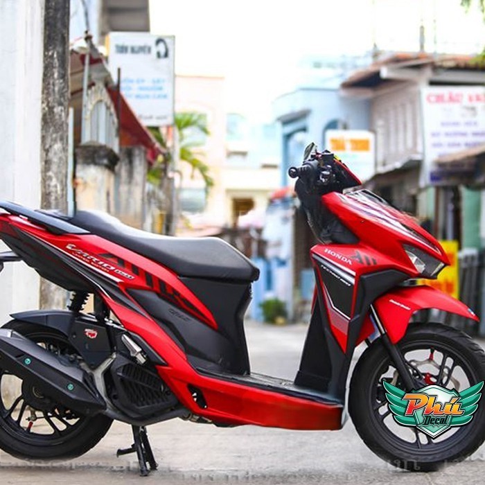 Tem rời Vario đỏ (W)