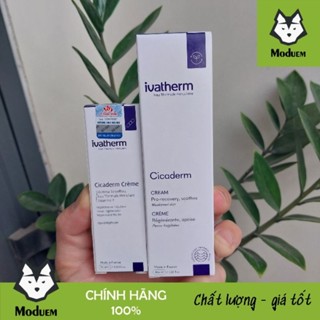 [ Hàng Cty ] Ivatherm Kem Dưỡng Tái Tạo Da, Làm Lành Tổn Thương, Ngăn Sẹo Cicaderm Cream 40ml