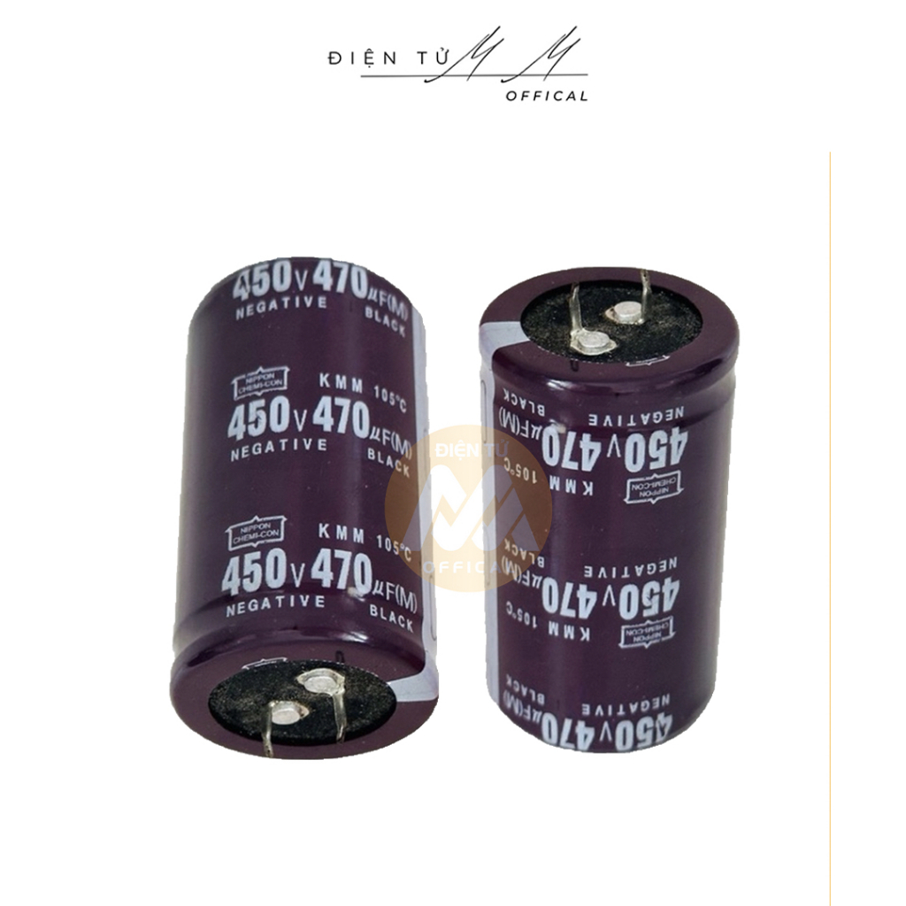 Tụ 470UF/450V kích thước 35 x 60 mm