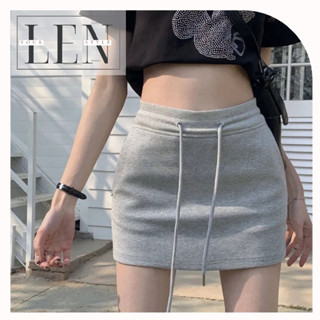 Váy ngắn ôm dáng chữ A cạp rút dây chất nỉ cao cấp hàng qc kèm quần bảo hộ, váy chữ A ôm gọn dáng