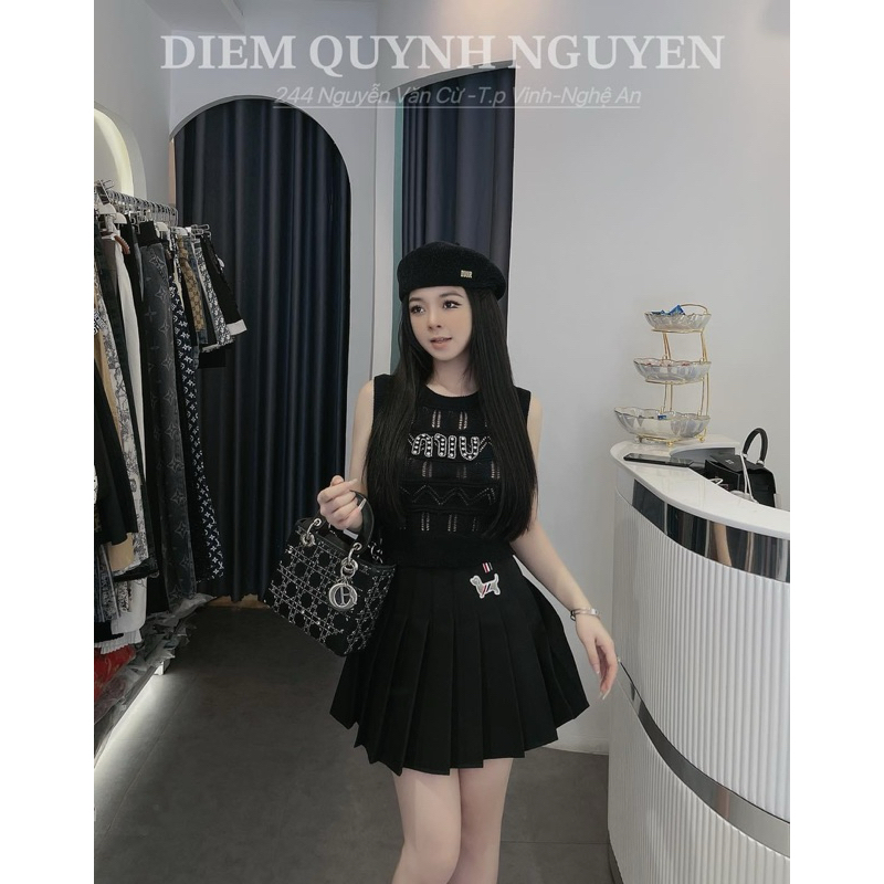 Áo mongtogi miu Đính Đá Tỉ Mỉ Hàng QCCC