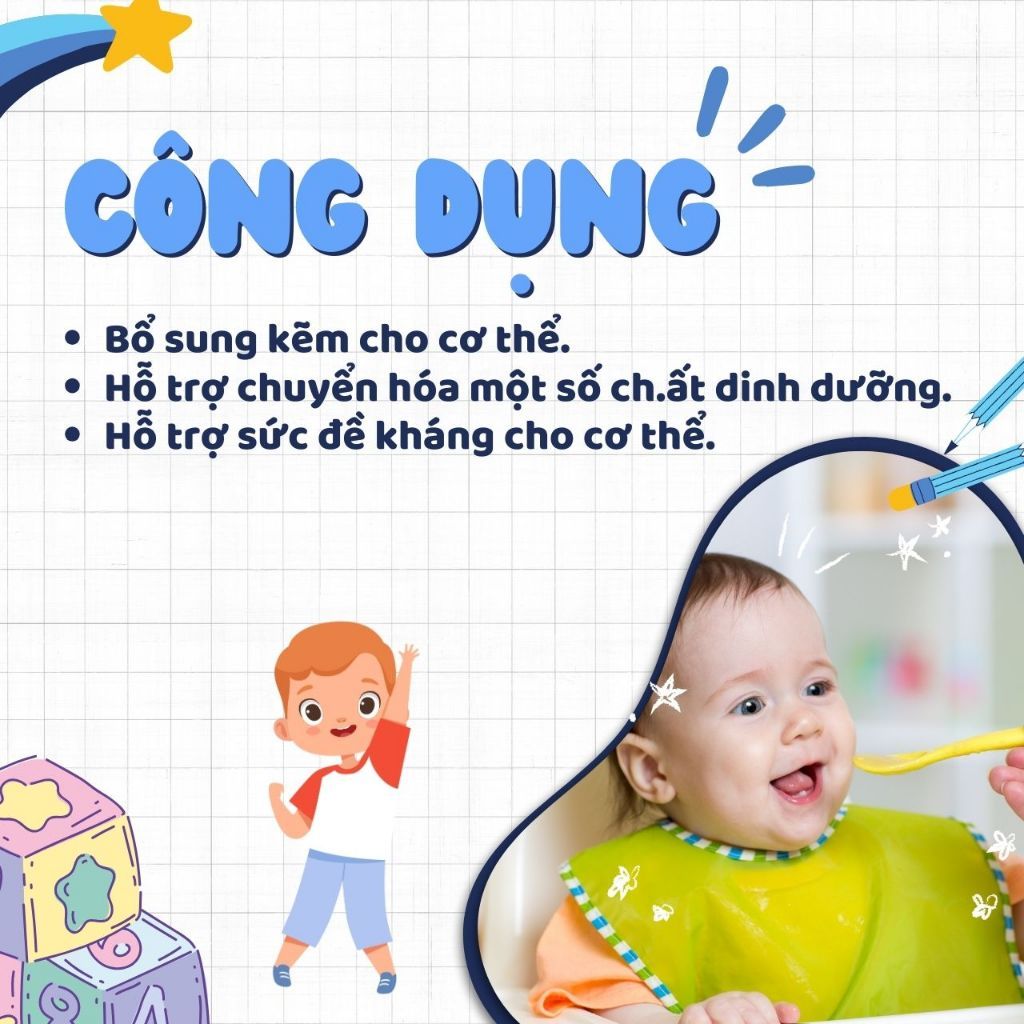 Zincodue Buona[ Chính hãng] - Hộp 30ml- Bổ sung kẽm hữu cơ Bisglycinate tăng sức đề kháng và khả năng chuyển hóa cho bé