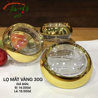 HŨ ĐỰNG KEM MẮT VÀNG 30GRAM