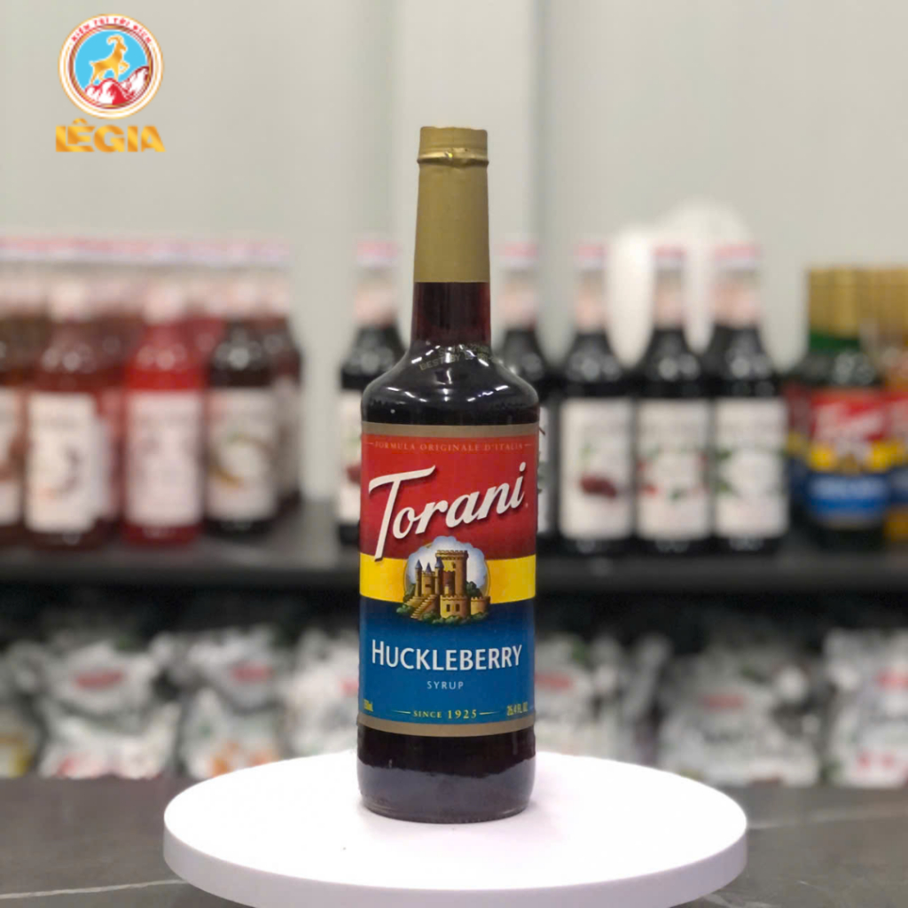 SIRO TORANI SIM TÍM - HUCKLEBERRY TORANI SYRUP (CÓ CHAI CHIẾT LẺ)