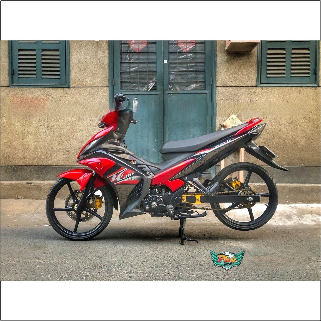 Tem Rời Exciter 135 Lc đỏ đen Mới (F)