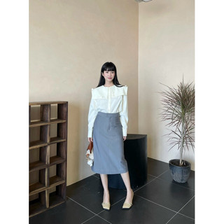 Chân váy lửng túi mổ