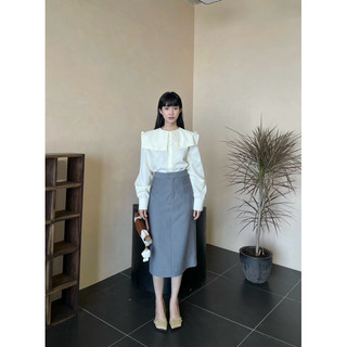 Chân váy lửng túi mổ