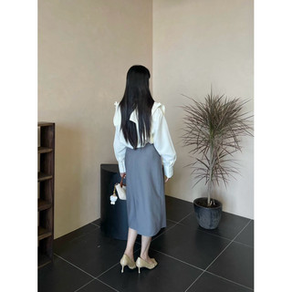 Chân váy lửng túi mổ