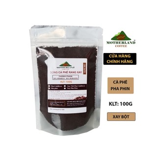 Cà phê rang bơ pha phin gói 100g