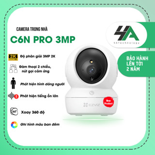 Camera wifi không dây, đàm thoại 2 chiều, xoay 360 độ  EZVIZ TY1 H6C Pro C6N Pro 3MP 2K(chính hãng)