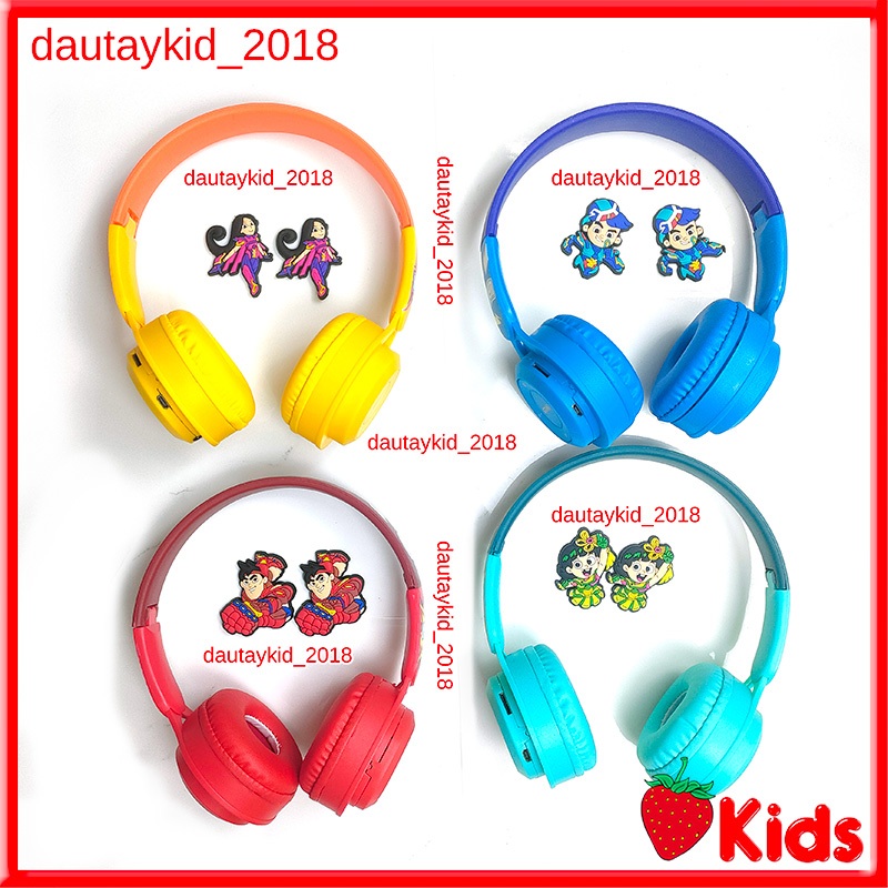 Tai nghe Kun đa chiều không dây bluetooth chụp tai có thể gấp gọn giá rẻ pin trâu âm thanh sống động