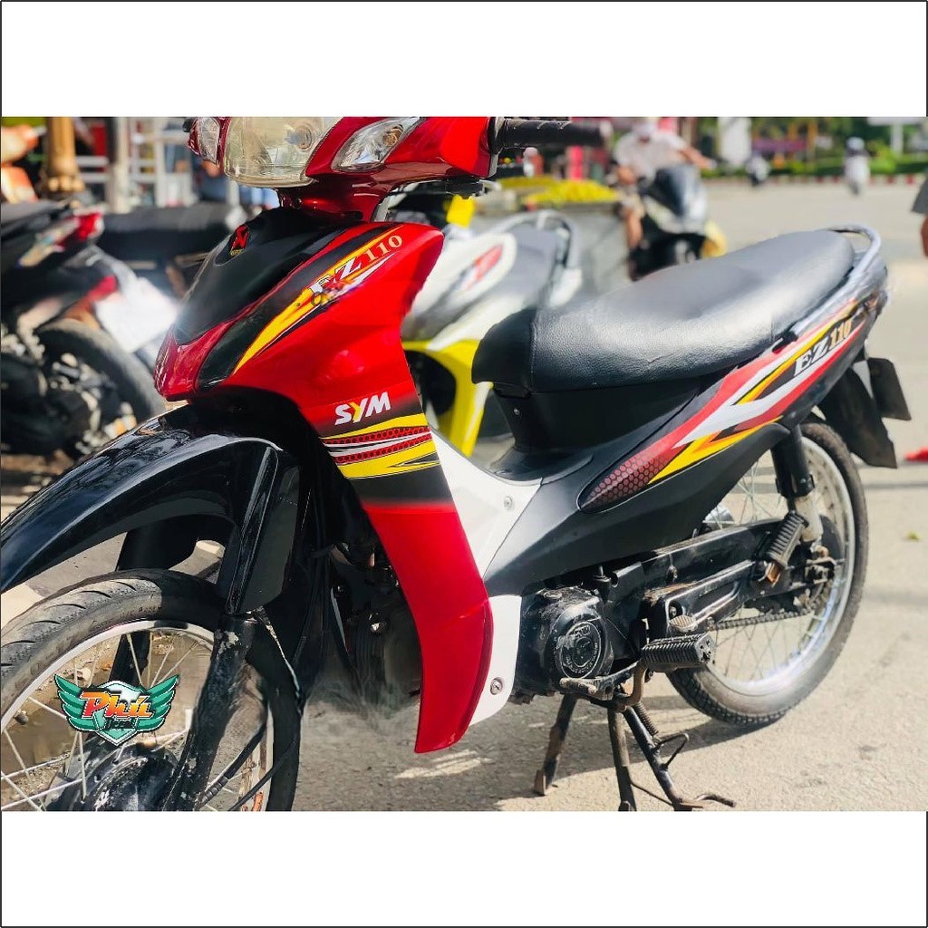 Tem Rời EZ 110 Đỏ đen (F)
