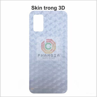 Miếng dán mặt lưng skin carbon Samsung A02s / A03s