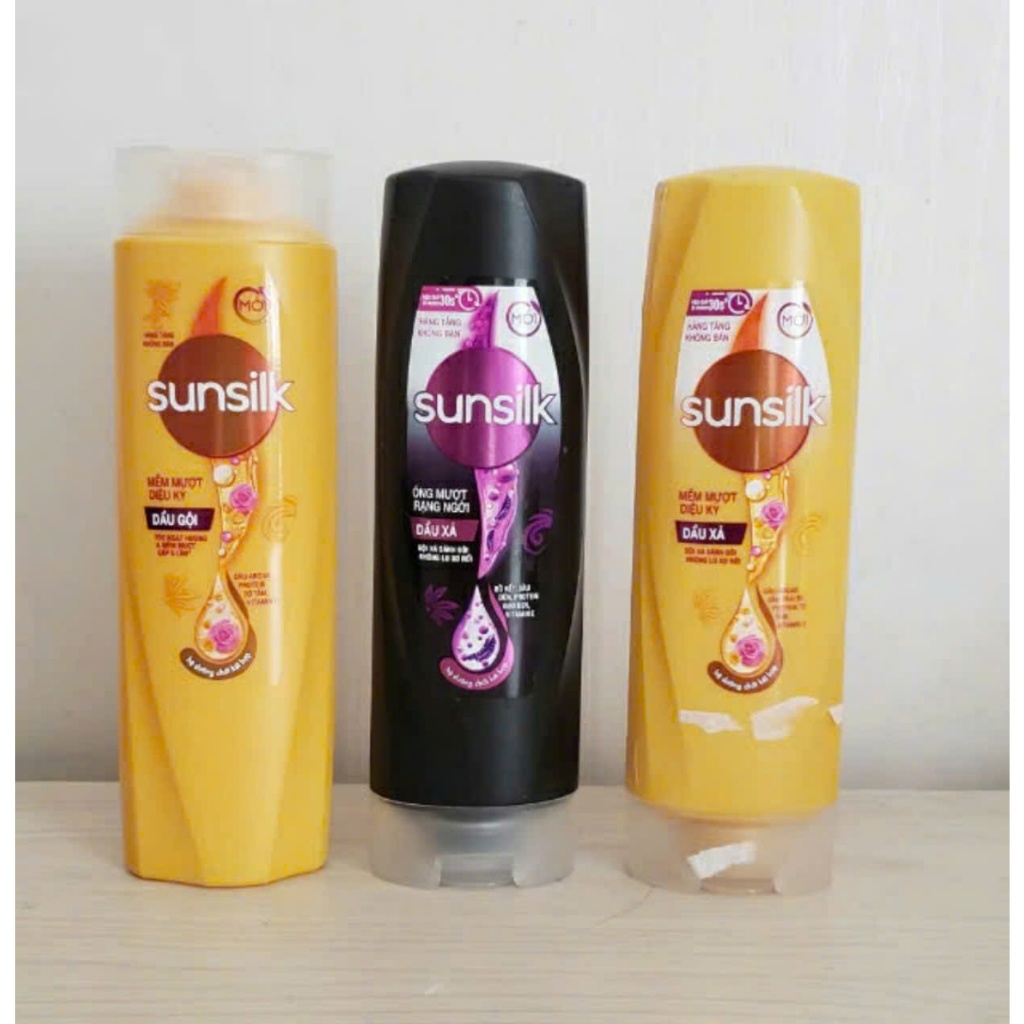 Dầu Gội / Xả Sunsilk chai 140g (hàng KM)