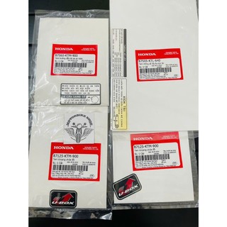  tem thông số  bộ 4 cái  xe wave a 100 rs 100 s 100 rsx 100 chính hãng 87505KTL640 87560KTM900 87125KTM900 