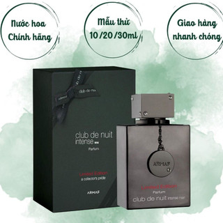 [FULLBOX] Nước hoa nam sang trọng Club De Nuit Intense Man Limited Edition hương thơm tươi mới đầy lôi cuốn