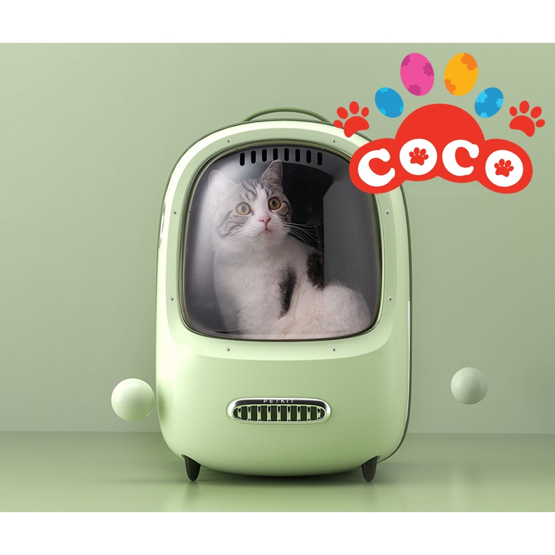 Balo Petkit Breezy Phi hành gia có điều hòa thông minh cho thú cưng