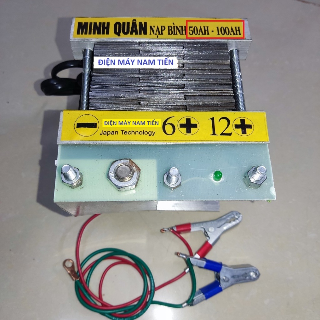 Sạc ắc quy 12v