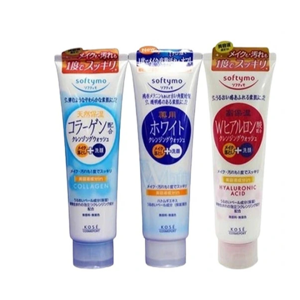 Sữa rửa mặt Kose Softymo trắng da nhật