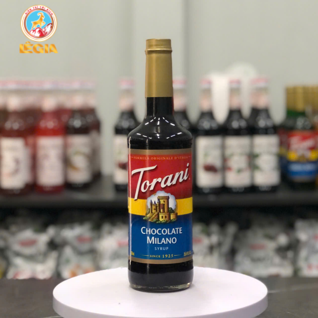 SYRUP TORANI SOCOLA MILANO - CHOCOLATE MILANO TORANI SYRUP (CÓ CHAI CHIẾT LẺ)