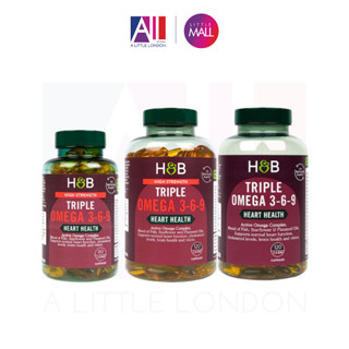 Viên dầu cá Holland & Barrett Triple Omega 369 Active Omega Complex (Bill Anh)