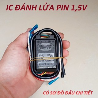 IC Điện Tử Đánh Lửa Bếp Gas 2 lò