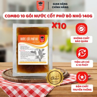 COMBO 10 gói nước cốt phở bò AnnamFood 140g x 10 gói gia vị nấu phở ngon tại nhà, hương vị đậm đà, dạng gói tiện lợi