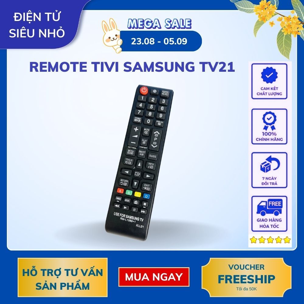Remote tivi SAMSUNG TV21 | RM-L1088+1 ( tốt )