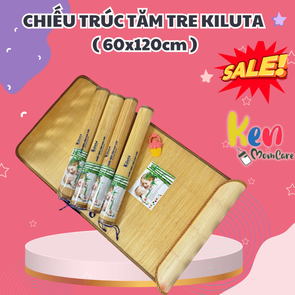 CHIẾU TRÚC TĂM TRE KILUTA ( 60x120cm )