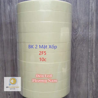Băng Keo 2 Mặt Xốp vàng