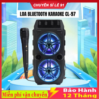  Loa Bluetooth Hát Karaoke Tặng Kèm Mic Hát Nghe Nhạc Cực Đã Âm Bass Cực Mạnh Hát Cực Hay Bảo Hành 12 Tháng 