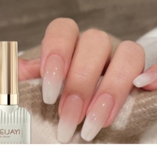 MÃ A10 XEIJIAYI Sơn móng tay màu thạch nước gạo chai 15ml