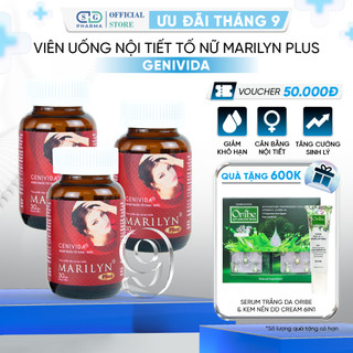  Viên Uống Bổ Sung Nội Tiết Tố Nữ Marilyn Plus Giúp Tăng Cường Sinh Lý Giảm Khô Hạn Cho Phụ Nữ