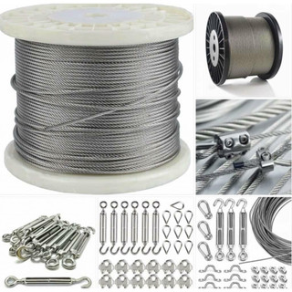 Dây cáp INOX 304 phi 3 [ 3mm ] cáp thép giá sỉ