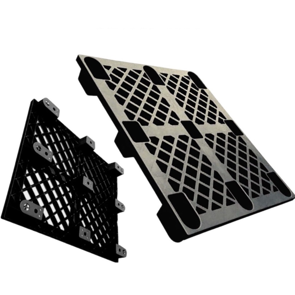 Pallet Nhựa, Pallet Chân Cốc Cũ 120x100x15 cm, Pallet Nhựa Kê Hàng, Pallet nhựa Cũ, Pallet Lót Sàn