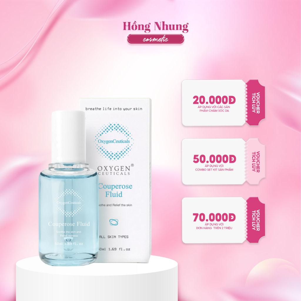 Serum phục hồi thải độc Couperose Oxygen