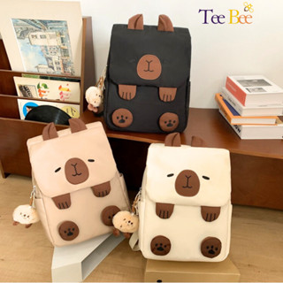 Balo Gấu Hình Cappybara Hoạt Hình Dễ Thương Có Sức Chứa Lớn Balo Đi Học Đi Chơi Hình Chuột Lang Đi Học Hot Trend