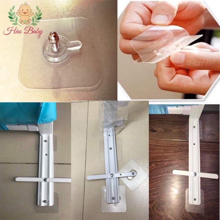 Miếng Dán Thanh Chắn Giường Đa Năng