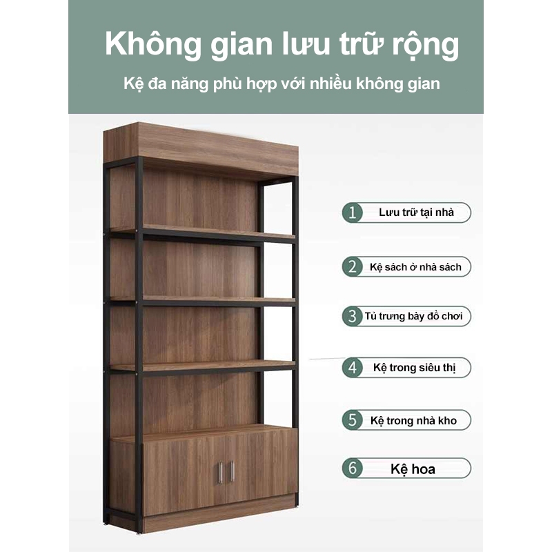 ALVIN kệ đựng đồ siêu thị đựng đồ đa năng thiết kế lỗ dễ dàng lắp đặt không cần ôc vít | BigBuy360 - bigbuy360.vn