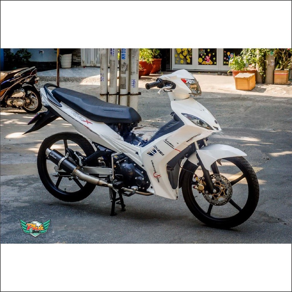 Tem Rời Ex 2010  Trắng Crypton (F)