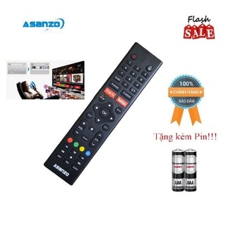  Remote Điều khiển TV Asanzo giọng nói- 1 Hàng mới XỊN theo máy 100% Tặng Pin 