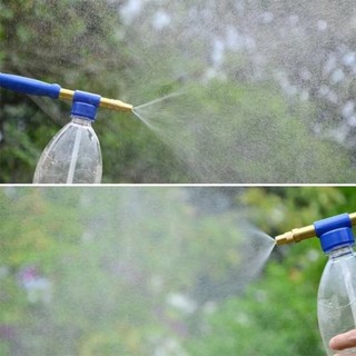 Bơm Xịt Tưới Cây Lắp Chai Nước, Chất Liệu Đồng, Bình Xịt Tưới Khí Nén, Phun Sương