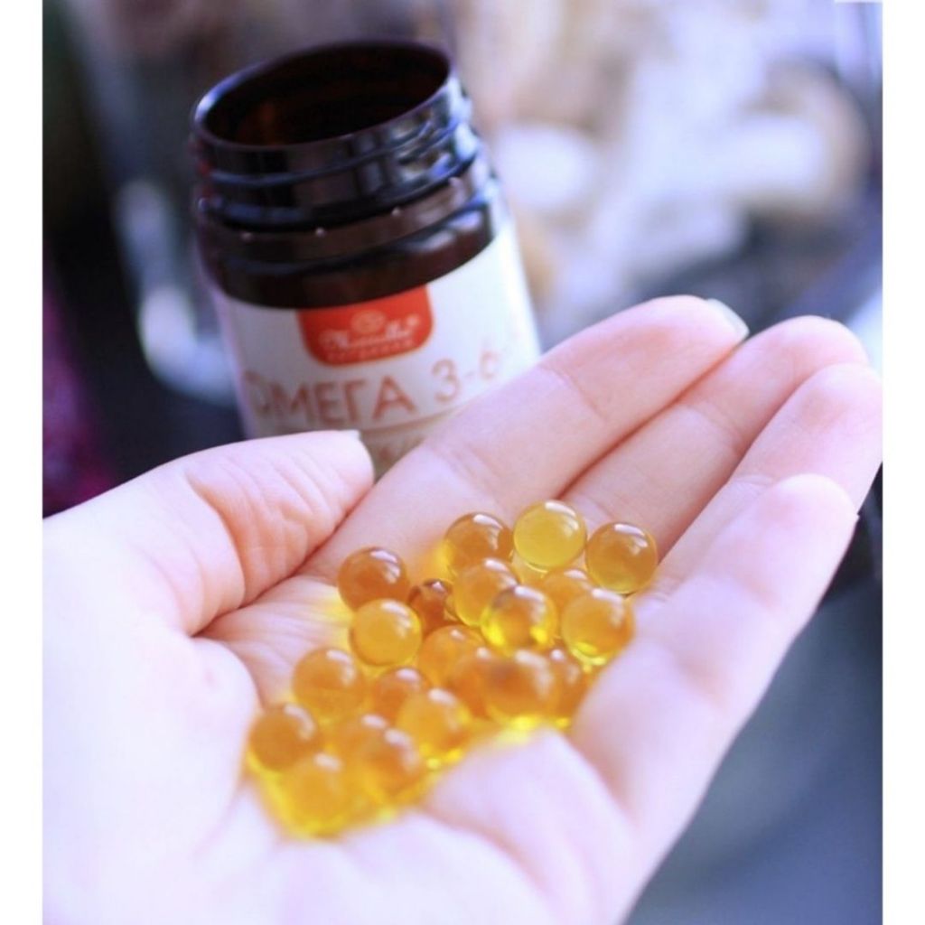 Viên Uống Đẹp Da Sáng Mắt Omega 3-6-9 Tốt Cho Mắt, Sức Khỏe, Tim Mạch, Não Bộ - Viên Omega 369 Mirrolla Nga 100 viên