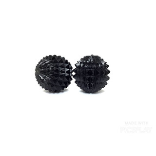 Quả trái cầu  láng, quả cầu gai, quả cầu đinh inox  lăn tay, bóp tay dụng cụ massage trị liệu