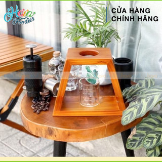 Giá Gỗ Cho Dụng Cụ Pha Cà Phê STARESSO Mini