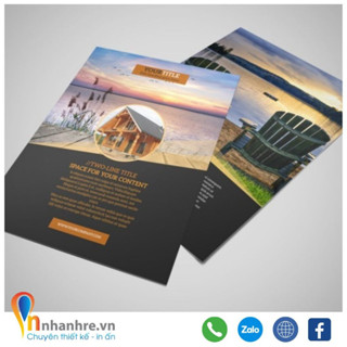 Giấy, in 1000 tờ rơi quảng cáo couche 100 gsm theo yêu cầu kích thước A4, A5 uy tín , chất lượng - INNHANHRE