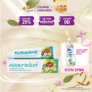 Kem Đánh Răng Thảo Dược Thuần Khiết Kolbadent 100gr