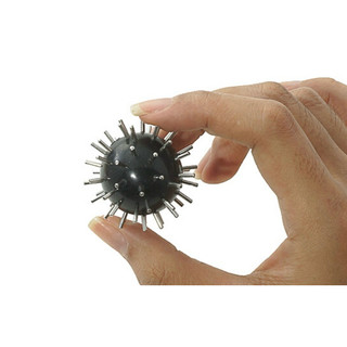 Quả trái cầu  láng, quả cầu gai, quả cầu đinh inox  lăn tay, bóp tay dụng cụ massage trị liệu