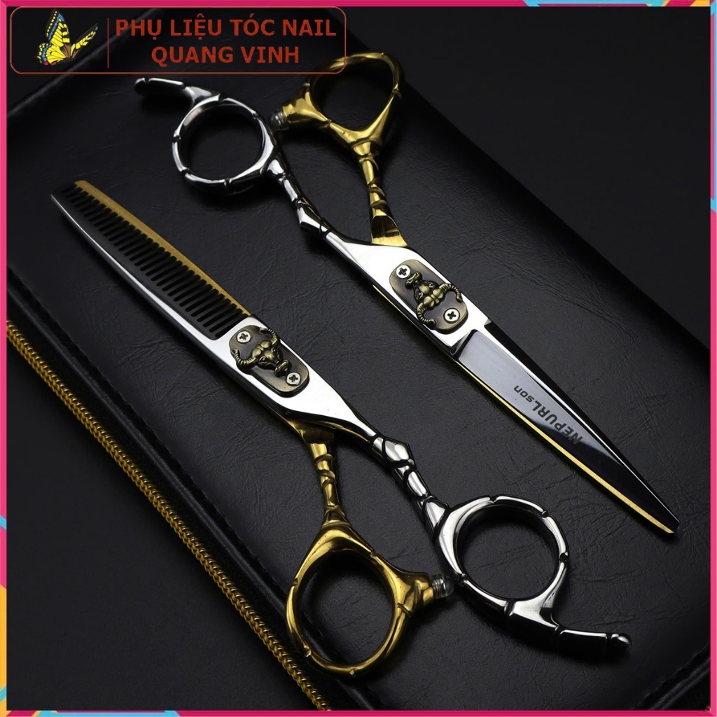 Bộ kéo cắt tóc NEPURLson 6in NP01 (kéo tay phải)